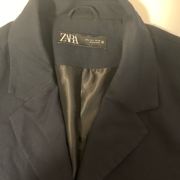 Zara oversized navy blazer - Picture 2 of 2